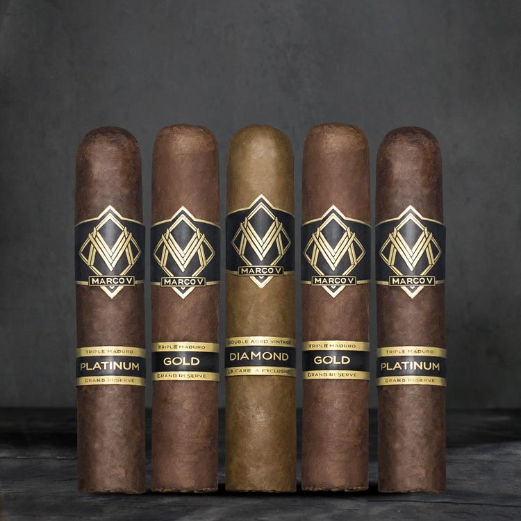 Marco V Cigars Holiday Gift Pack- Includes Cutter & Fire